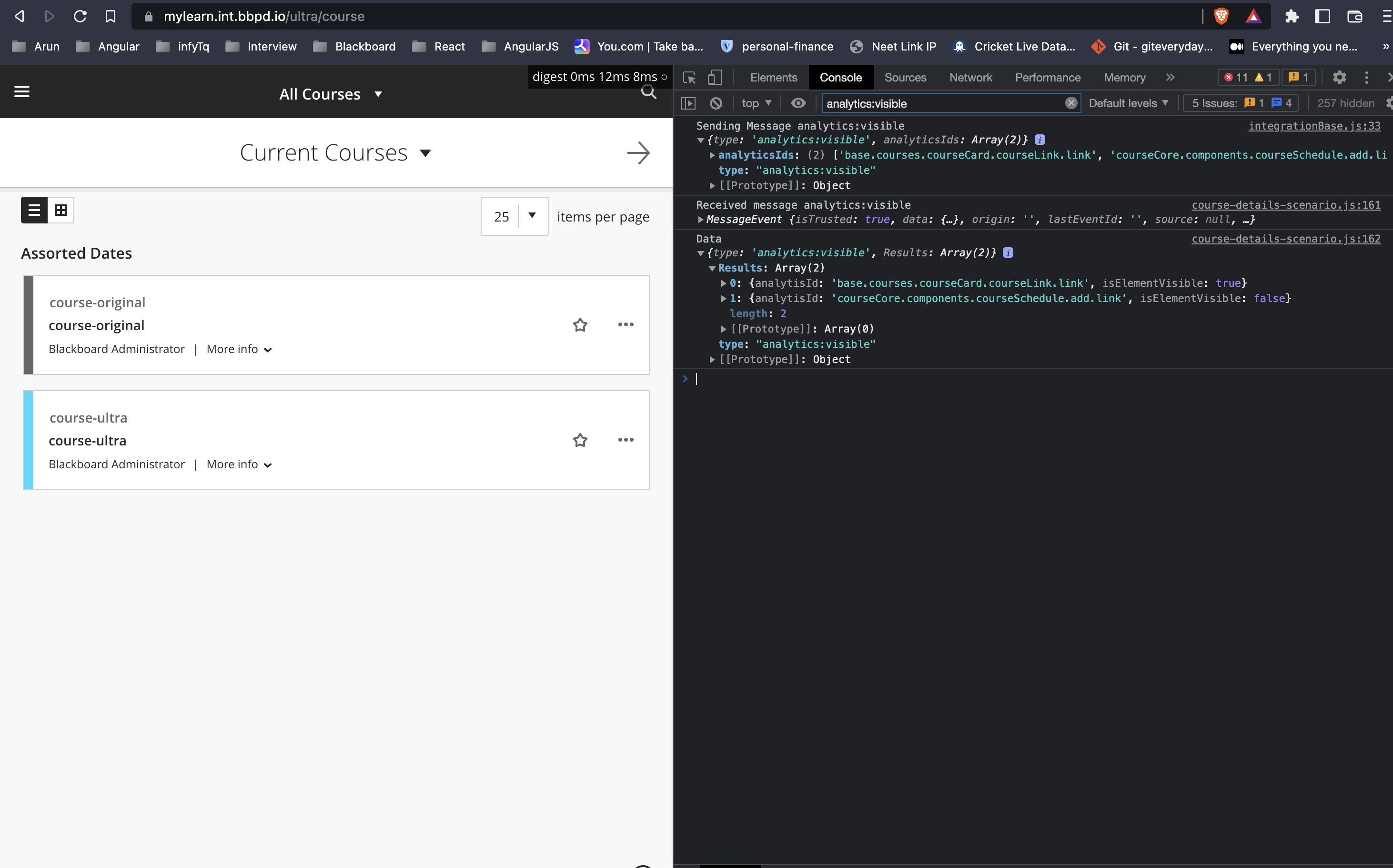 Result Behavior Of Page-level analytics-id Integration
