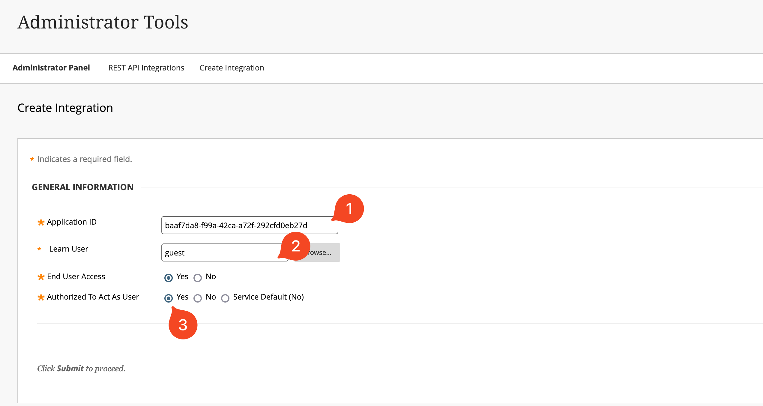 Blackboard LMS UI